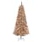 6.5ft. Pre-Lit Tinsel Artificial Christmas Tree, Clear LED Lights